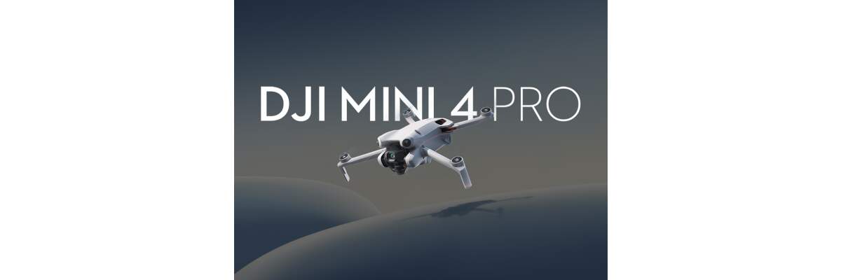 DJI Mini 4 Pro - Dia All-in-One Drohne mit Rundum-Sensorik - DJI Mini 4 Pro - Dia All-in-One Drohne mit Rundum-Sensorik