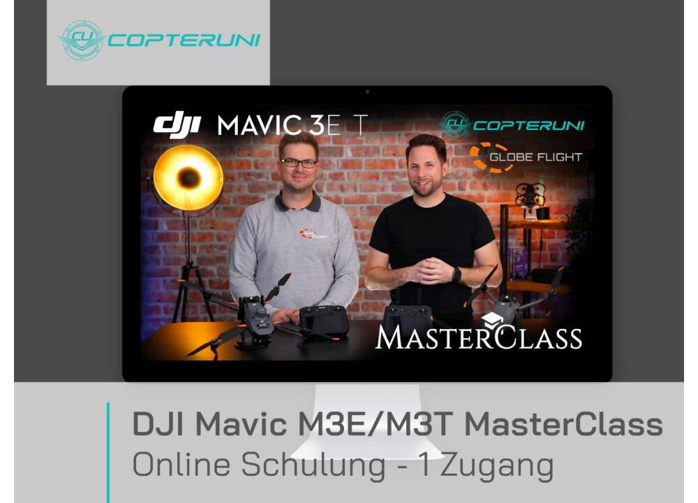 DJI Mavic M3E / M3T - MasterClass Online Schulung - 1 Zugang