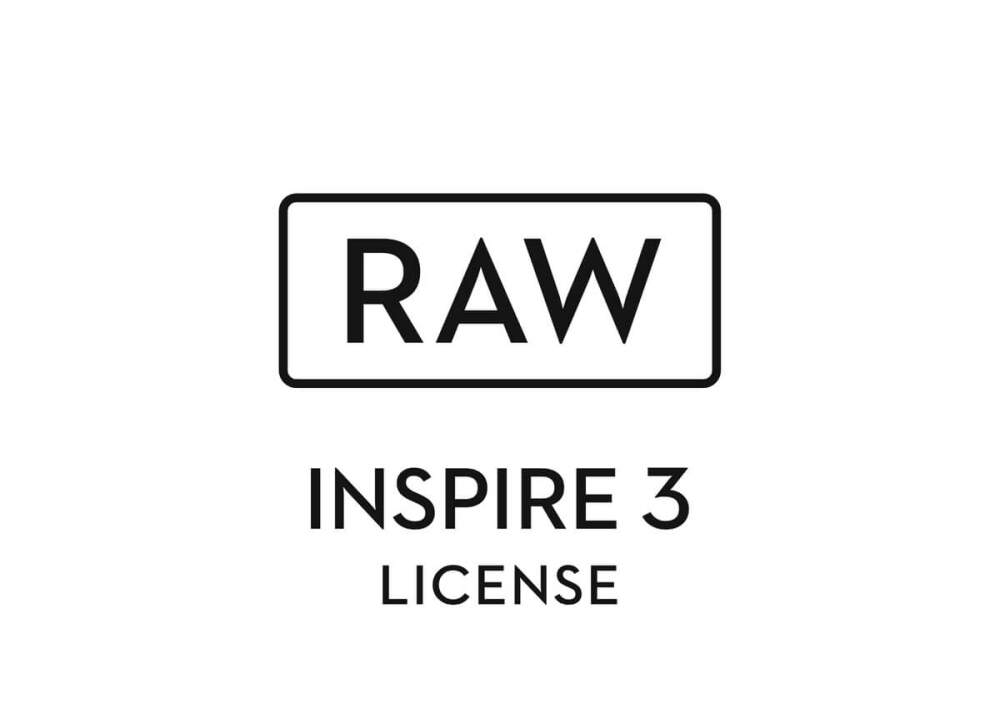 DJI Inspire 3 - RAW License