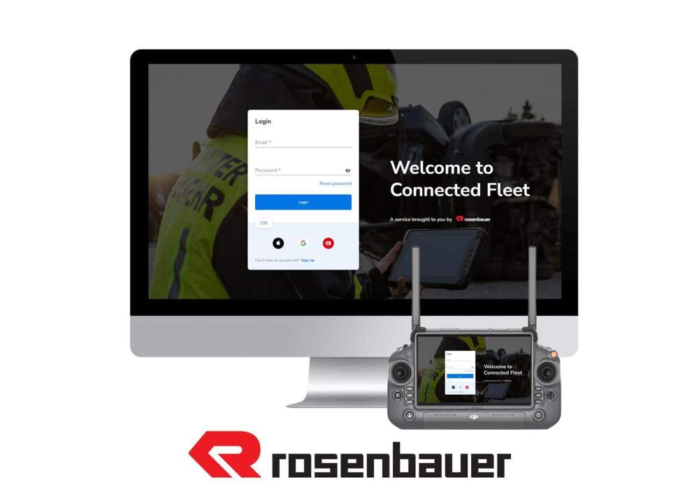Rosenbauer RDS Connected Fleet - Livestreaming Web-App