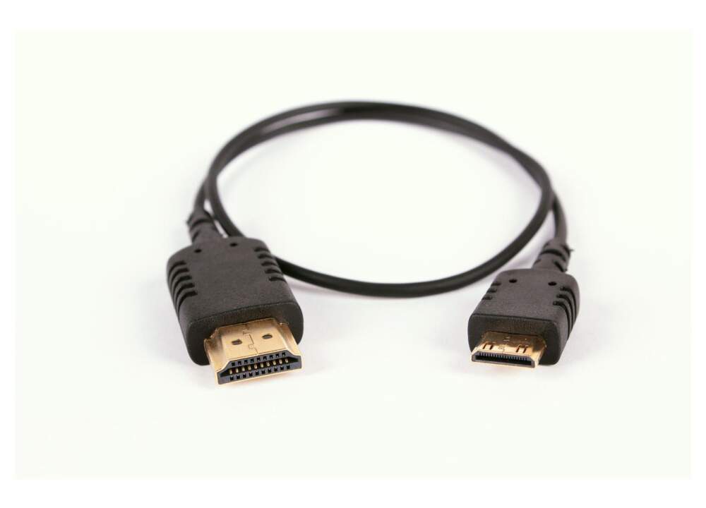 GF UltraThin Kabel Standard HDMI auf Mini HDMI 40cm