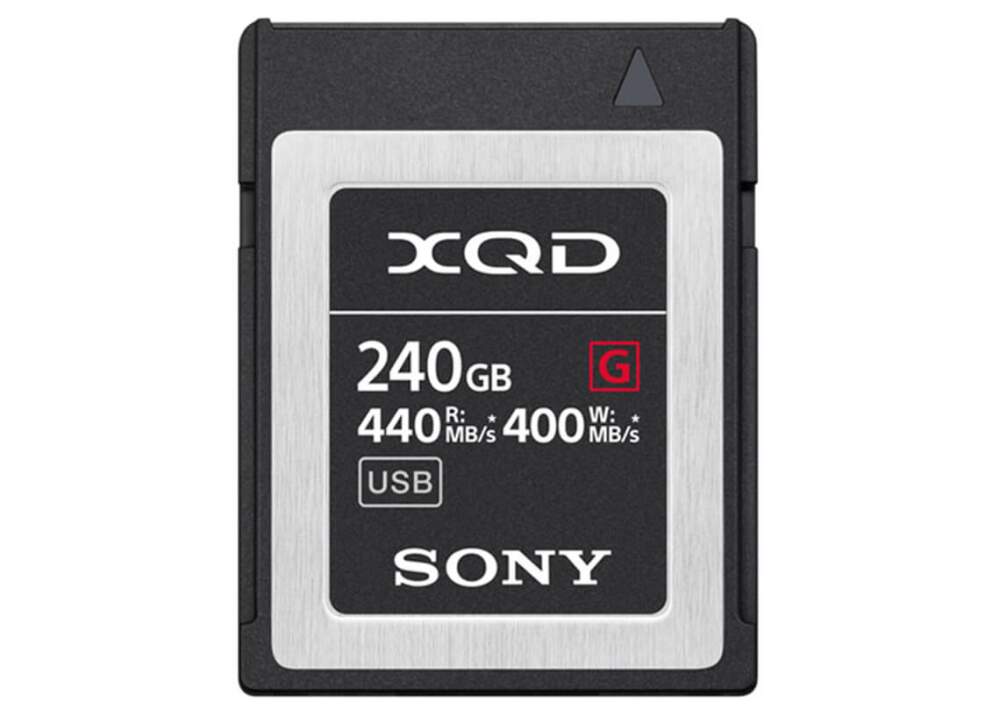 Sony QDG240F XQD G memory card (240GB) with 440MB/s